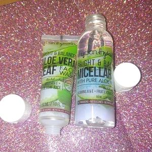 $5 Aloe Vera Set Micellar Cleansing Water & Face Wash Urban Hydration